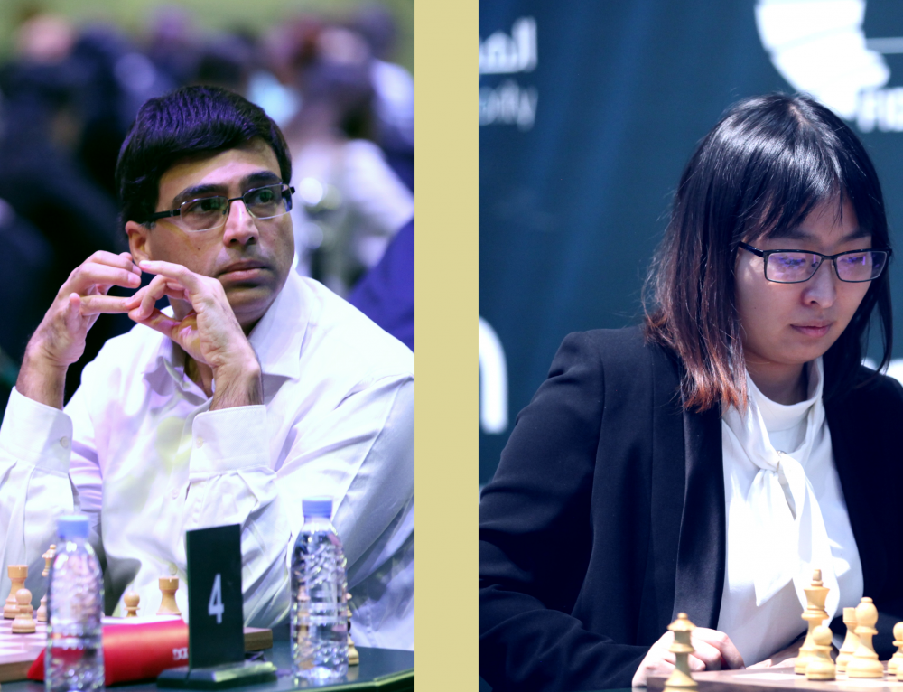 Anand and Ju Wenjun are World Rapid Champions!