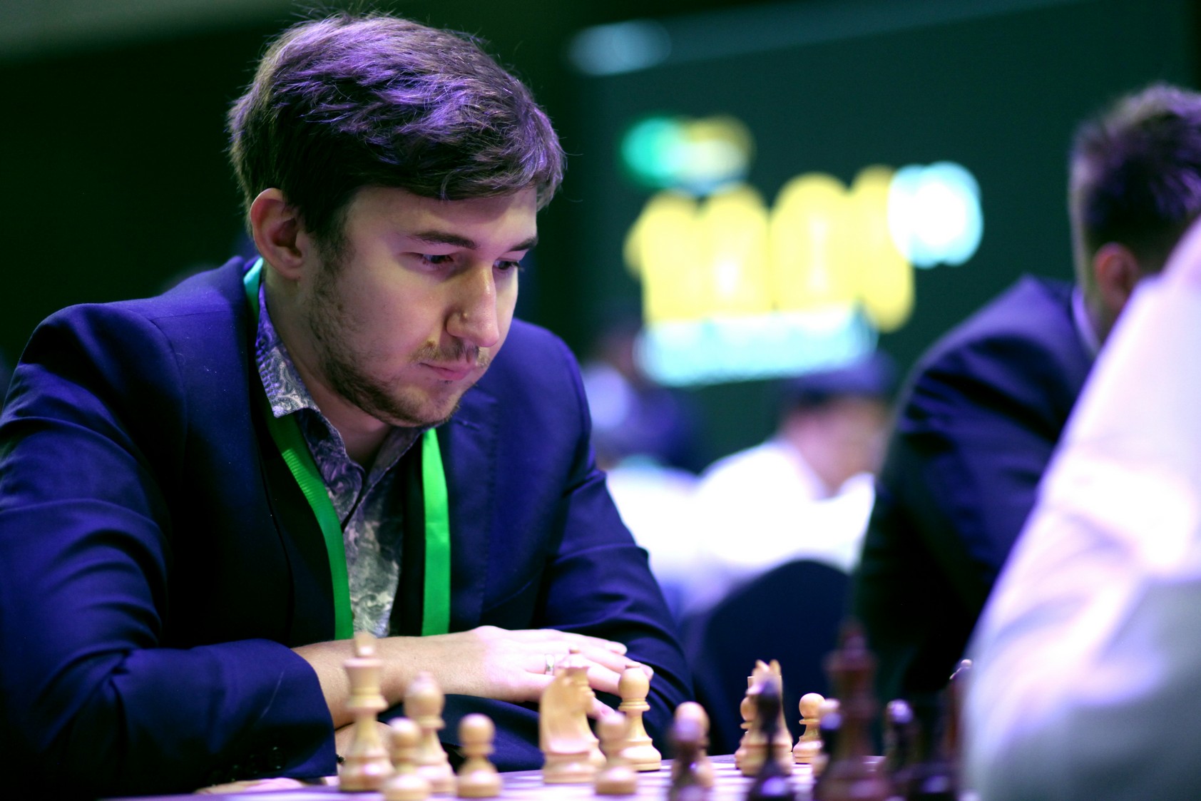 Karjakin, Cramling lead in King Salman World Blitz Chess Championship